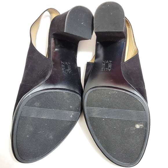 Naturalizer Preston Suede PeepToe Casual Slingback - Picture 8 of 8